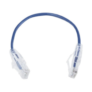 Cable de Parcheo Slim UTP Cat6 - 20 cm Azul D