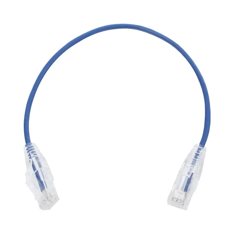 Cable de Parcheo Slim UTP Cat6 - 30 cm Azul D Cable de Parcheo Slim UTP Cat6 - 30 cm Azul D