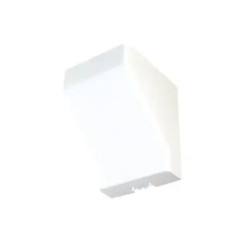 Derivación techo a canaleta color blanco de PVC au