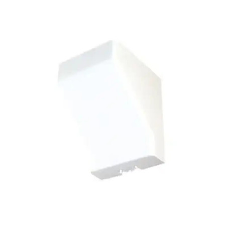 Derivación techo a canaleta color blanco de PVC au