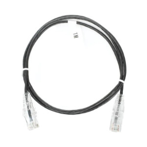 Cable de Parcheo Slim UTP Cat6 - 1 metro, Neg
