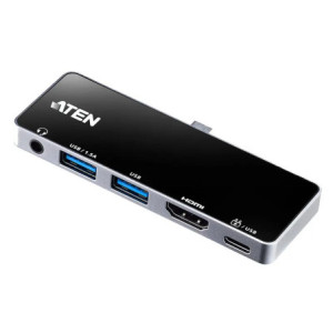 USB-C Travel Dock con Power Pass-Through