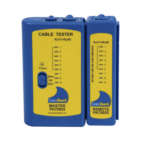 Probador para mapeo de cables de red