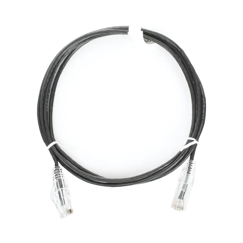 Cable de Parcheo Slim UTP Cat6 - 2 m Negro Di Cable de Parcheo Slim UTP Cat6 - 2 m Negro Di