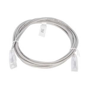 Cable de Parcheo Slim UTP Cat6 - 3 m Gris Diá