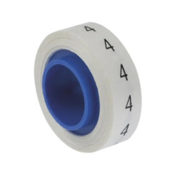 Rollo de Etiquetas Marcadoras, Pre-Impresos con el