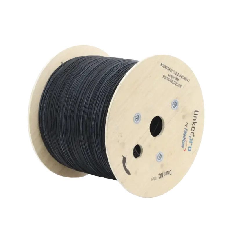 Carrete de 2 km de Fibra Óptica Aérea Tipo Drop Re Carrete de 2 km de Fibra Óptica Aérea Tipo Drop Re