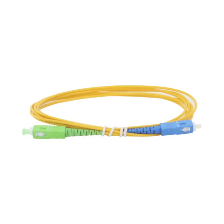 Jumper de Fibra Óptica Monomodo SC-APC-SC-UPC