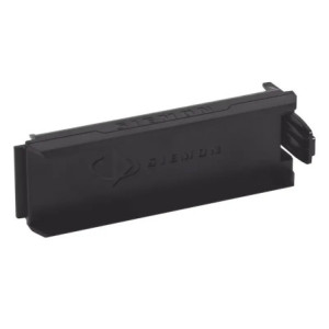 Placa Ciega, Color Negro, Compatible con Dist