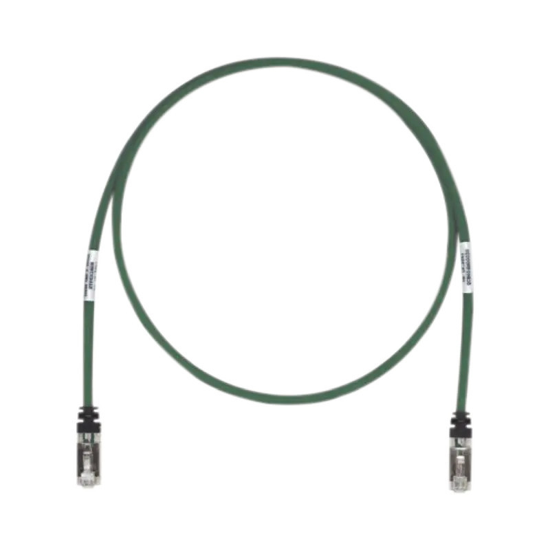 Patch Cord Cat6A, Blindado S/FTP, CM/LS0H, 7ft, Co Patch Cord Cat6A, Blindado S/FTP, CM/LS0H, 7ft, Co