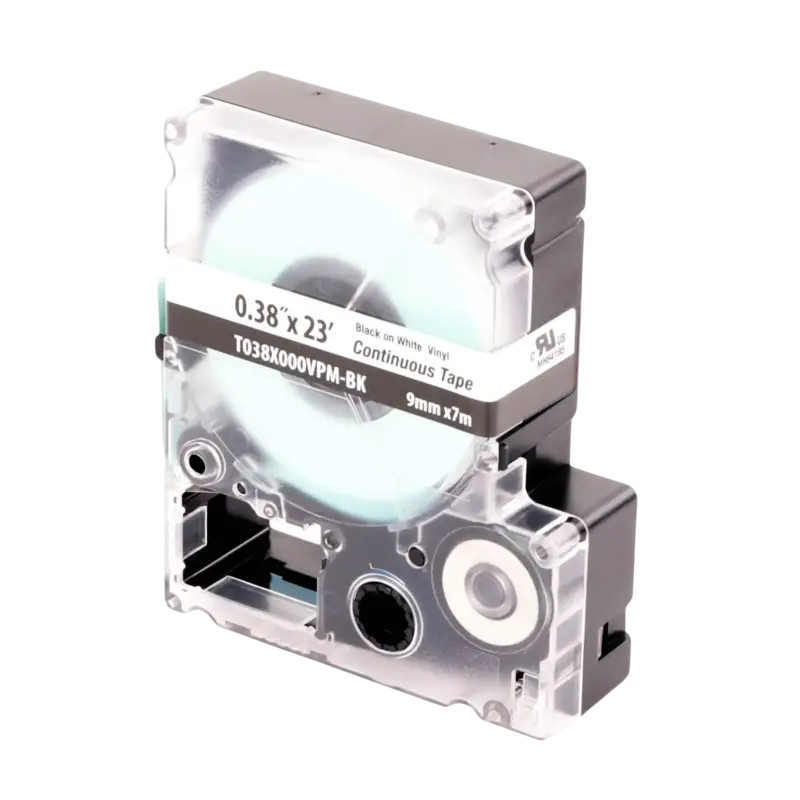 Casete de Etiquetas de Vinilo de Cinta Continua, C Casete de Etiquetas de Vinilo de Cinta Continua, C