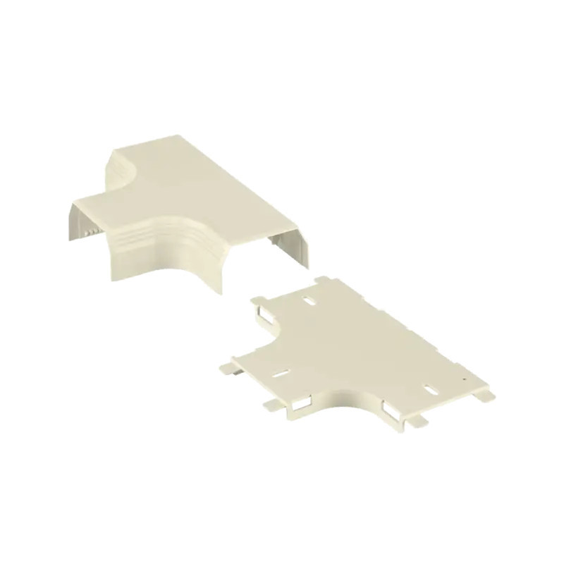 Accesorio en inTin, para uso con canaleta T45, Mat Accesorio en inTin, para uso con canaleta T45, Mat