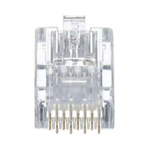 Plug RJ45 Cat5e, Para Cable UTP de Calibres 2