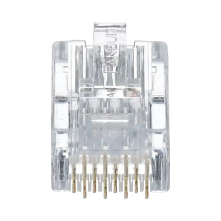 Plug RJ45 Cat5e, Para Cable UTP de Calibres 2