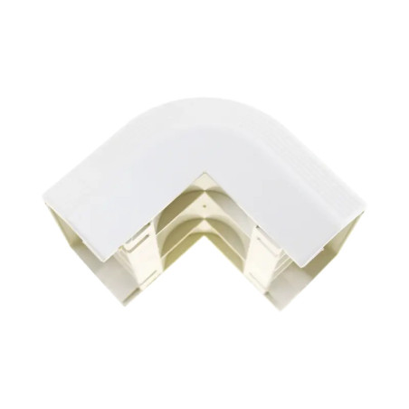 Esquinero exterior, para uso con canaleta T70, Mat