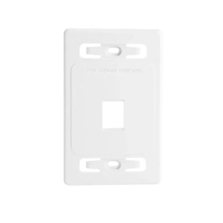 Placa de pared modular MAX, de 1 salida, colo
