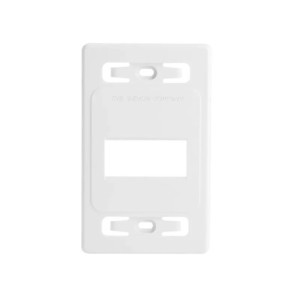 Placa de pared modular MAX, de 3 salidas, col
