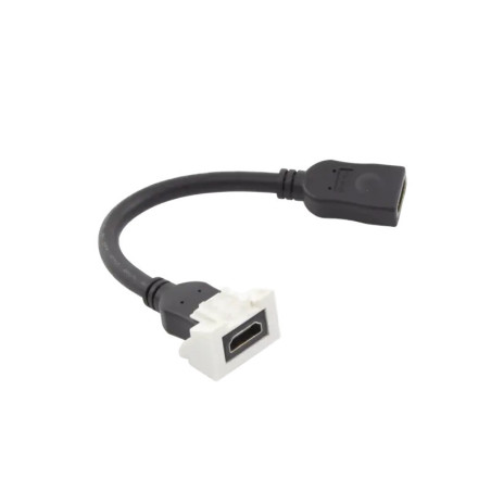 Adaptador HDMI con Pigtail Hembra-Hembra, Par