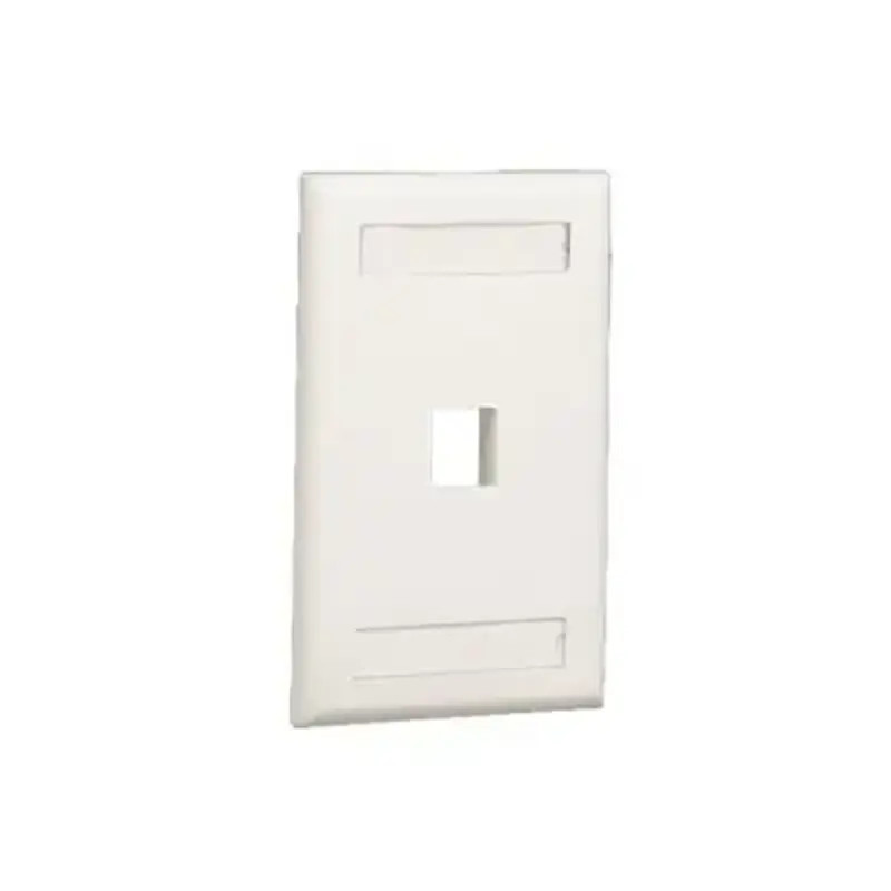 Placa de Pared Vertical, Salida Para 1 Puerto Placa de Pared Vertical, Salida Para 1 Puerto