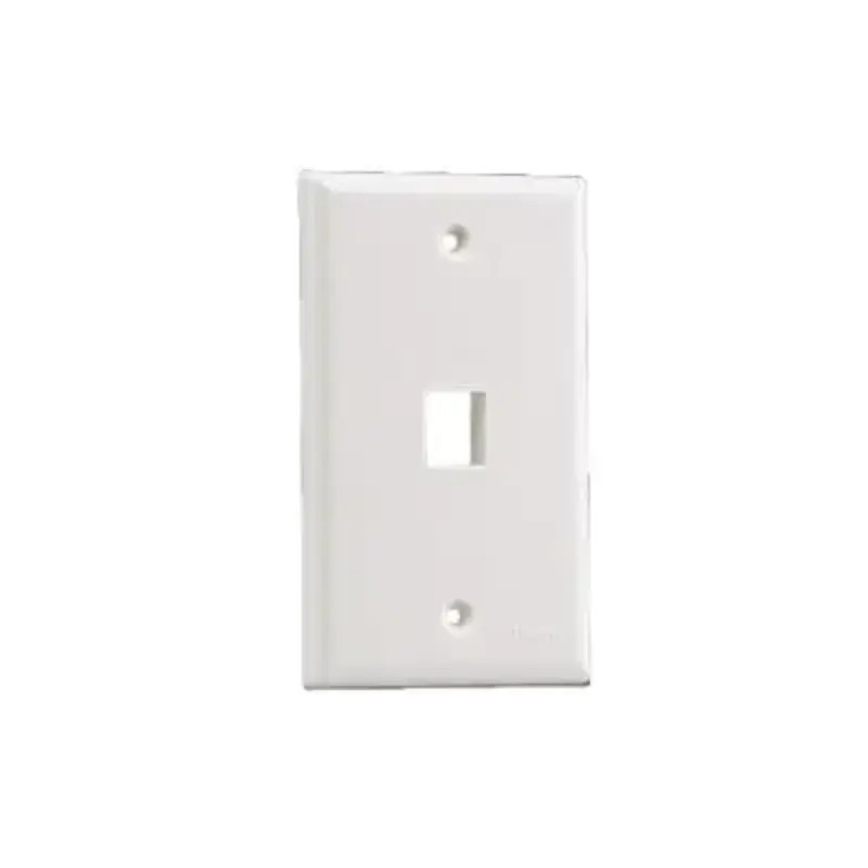 Placa de Pared Vertical, Salida Para 1 Puerto Placa de Pared Vertical, Salida Para 1 Puerto