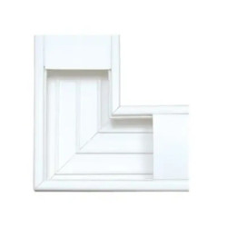 Sección en inLin color blanco de PVC auto extingui