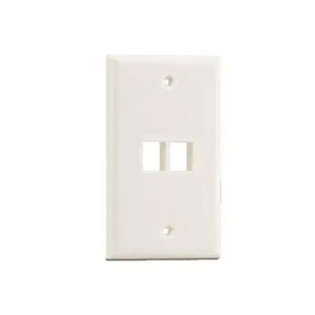 Placa de Pared Vertical, Salida Para 2 Puerto