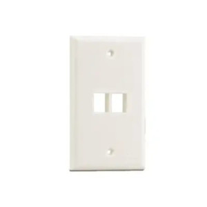 Placa de Pared Vertical, Salida Para 2 Puerto