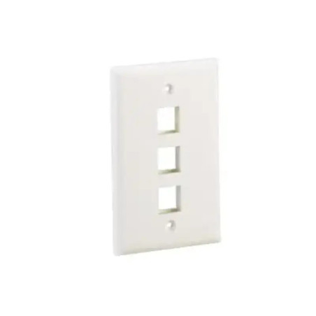 Placa de Pared Vertical, Salida Para 3 Puerto