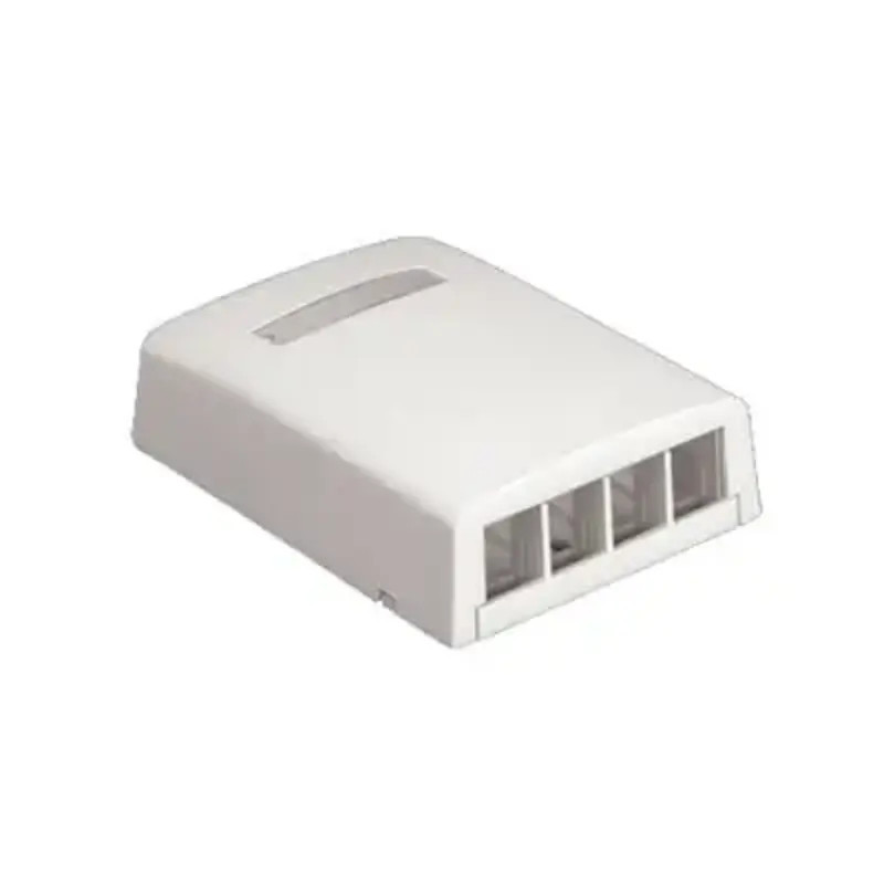 Caja de Montaje en Superficie, Para 4 Módulos Caja de Montaje en Superficie, Para 4 Módulos