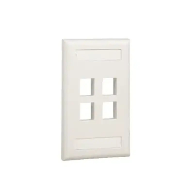 Placa de Pared Vertical, Salida Para 4 Puerto Placa de Pared Vertical, Salida Para 4 Puerto