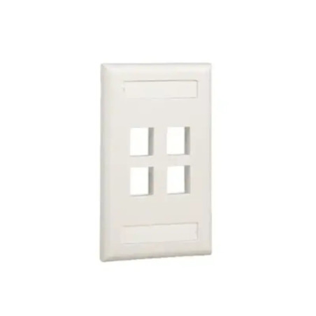 Placa de Pared Vertical, Salida Para 4 Puerto