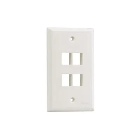 Placa de Pared Vertical, Salida Para 4 Puerto