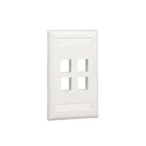 Placa de Pared Vertical, Salida Para 4 Puerto