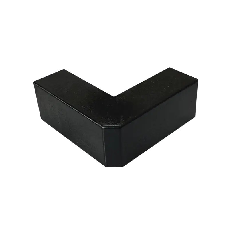 Esquinero Exterior Color Negro de PVC Auto Axtingu