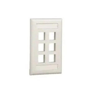 Placa de Pared Vertical, Salida Para 6 Puerto