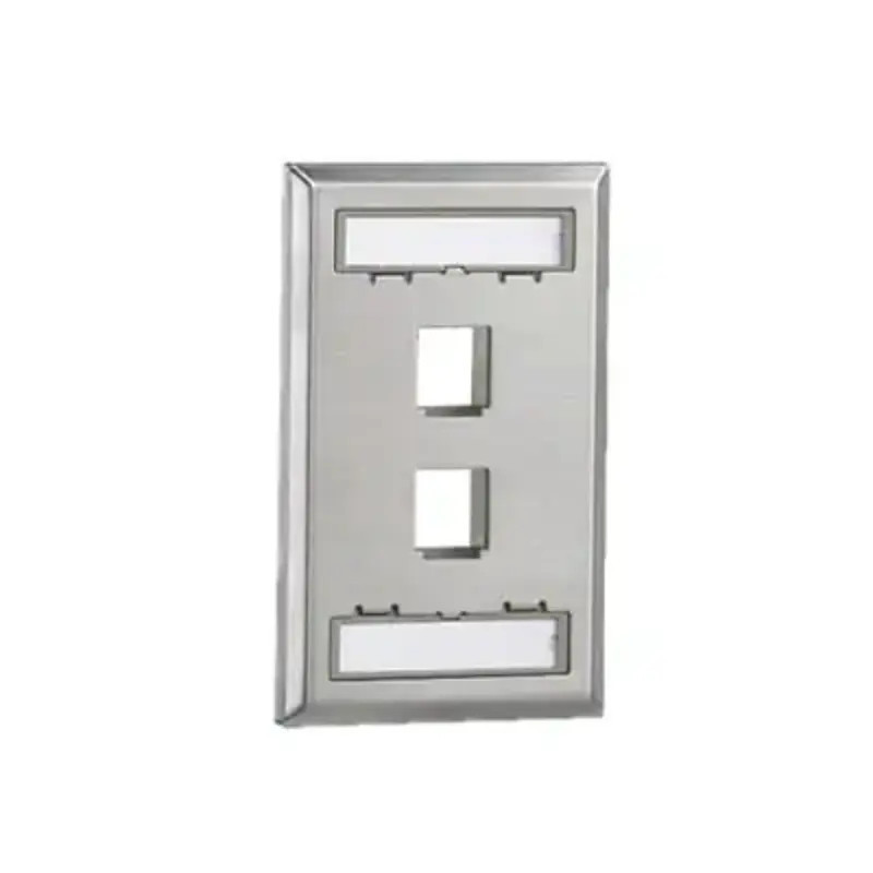 Placa de Pared Vertical, Salida Para 2 Puerto Placa de Pared Vertical, Salida Para 2 Puerto