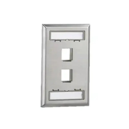 Placa de Pared Vertical, Salida Para 2 Puerto