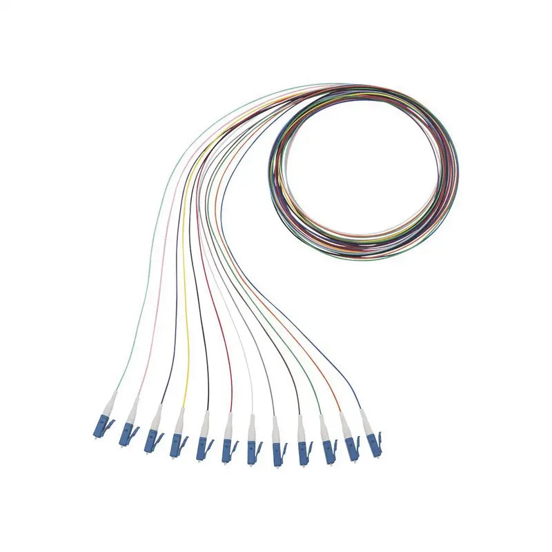 Kit de 12 Pigtails con Conector LC, Monomodo Kit de 12 Pigtails con Conector LC, Monomodo