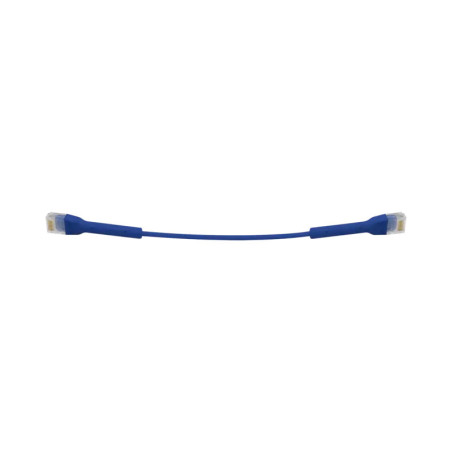 UniFi Ethernet Patch Cable Cat6 de 22 cm, color az