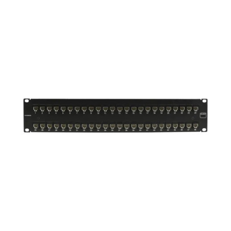 Patch Panel UltraMAX. UTP, Precargado con Jacks Ca