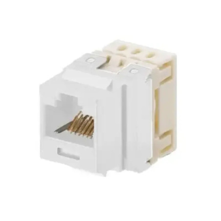 Conector Jack Estilo 110 de Impacto, Tipo Key