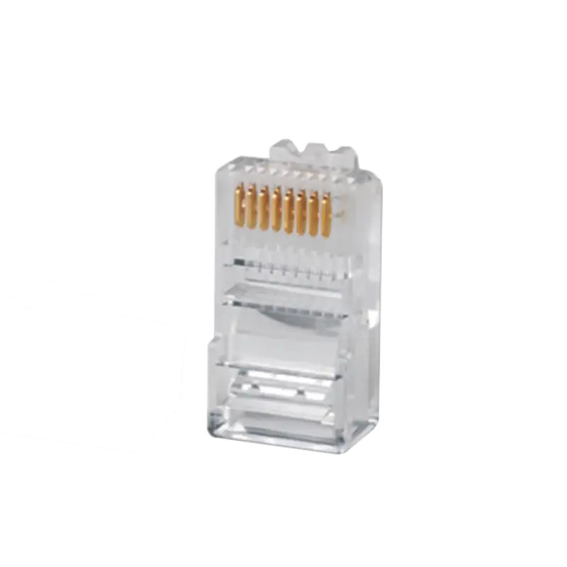 Plug RJ45 Cat5e, Para Cable UTP Calibre 22 a Plug RJ45 Cat5e, Para Cable UTP Calibre 22 a