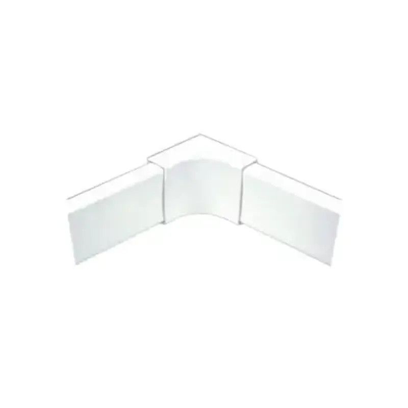 Esquinero interior blanco de PVC auto extingu Esquinero interior blanco de PVC auto extingu