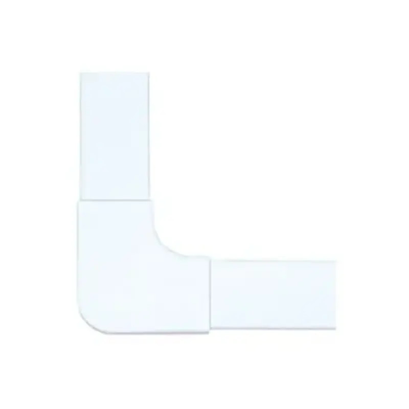 Sección en inLin color blanco de PVC auto ext Sección en inLin color blanco de PVC auto ext