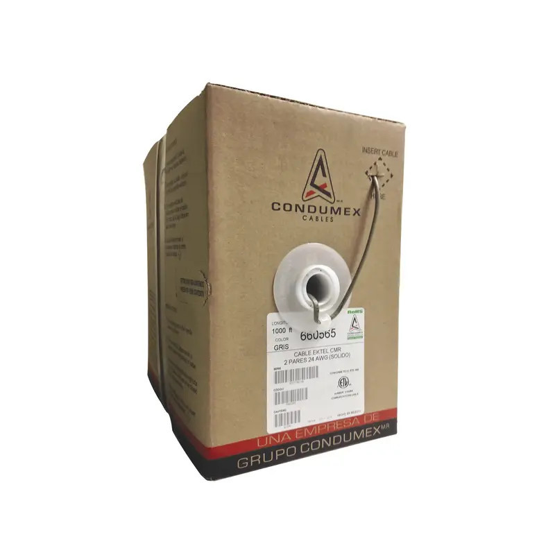 Caja de 1000 ft  305 m  4 X 24 AWGCable TELEFÓNICO Caja de 1000 ft  305 m  4 X 24 AWGCable TELEFÓNICO