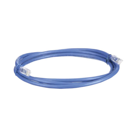 Cable de Parcheo UTP, Cat6A, 24 AWG, CM, Color Azu