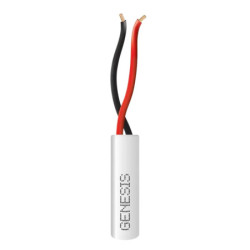 Bobina de 305 Metros de Cable2 x 22 AWGColor Blanc