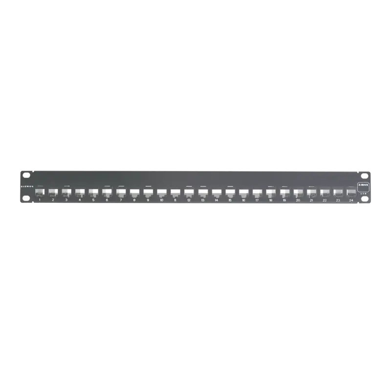 Patch Panel UTP Z-MAX de 24 puertos, Precargado co Patch Panel UTP Z-MAX de 24 puertos, Precargado co