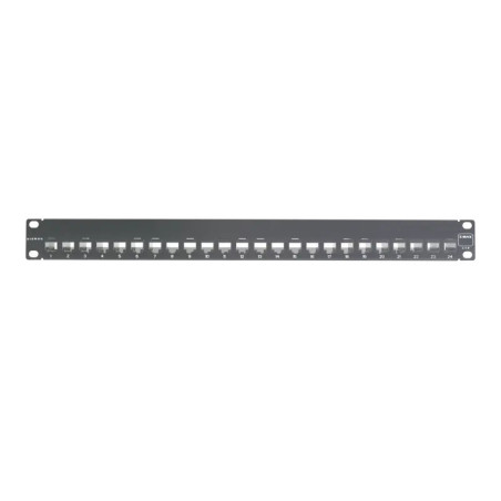 Patch Panel UTP Z-MAX de 24 puertos, Precargado co
