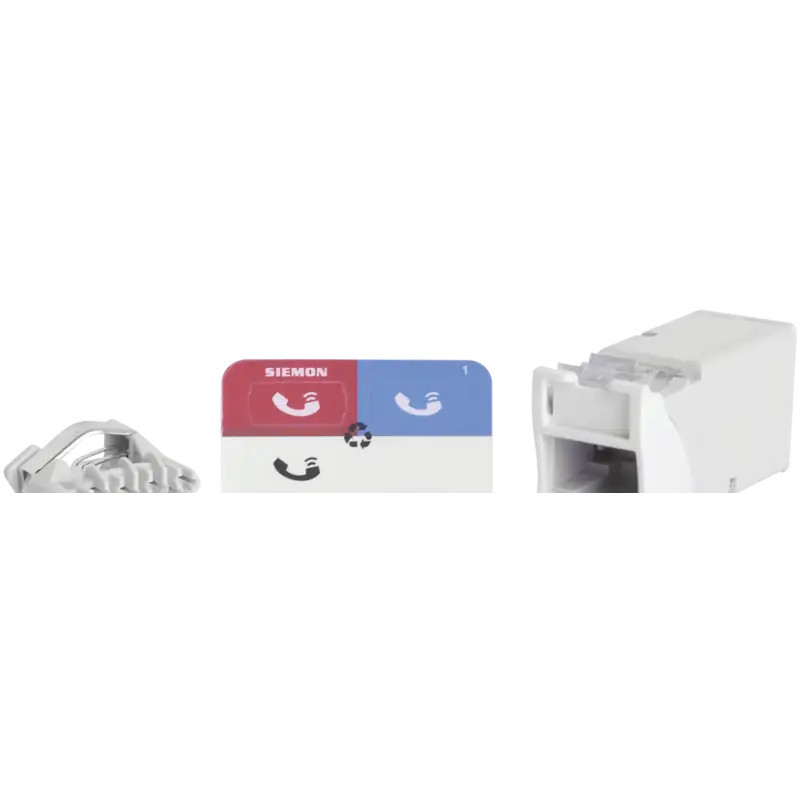 Jack Z-MAX Cat6A, UTP, Montaje híbrido en Placa de Jack Z-MAX Cat6A, UTP, Montaje híbrido en Placa de